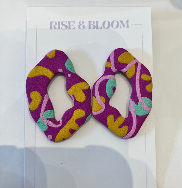 Boucles d'oreilles Calla