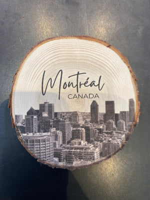 Aimants bois Montréal - arloca
