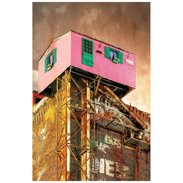 Affiche La petite maison rose - arloca