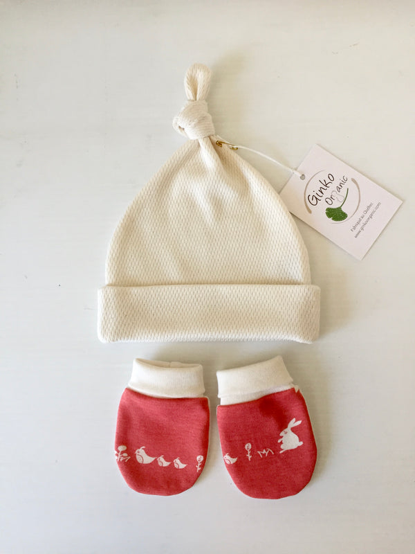 Ensemble bonnet et mitaines