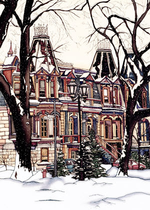 Aimants décoratifs de sites emblématiques de Montréal - arloca