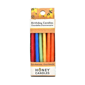 Ensemble de 20 bougies d'anniversaire couleurs Royal - arloca