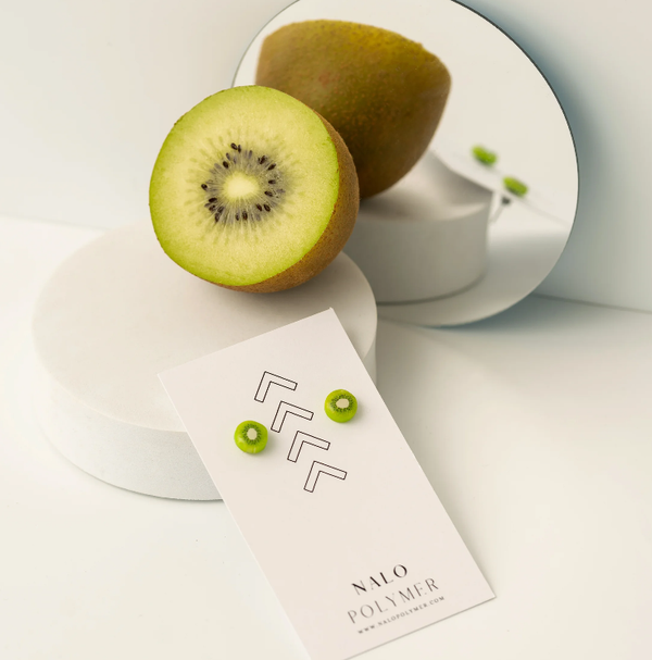 Boucles d'oreilles Kiwi - arloca