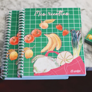 Cahier Cuisine à spirales - arloca