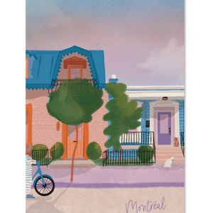 Carte postale La Petite-Bourgogne Montréal - arloca