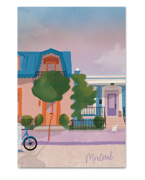 Carte postale La Petite-Bourgogne Montréal - arloca