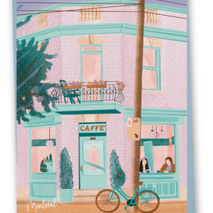 Carte de souhaits La Petite Ittalie - arloca