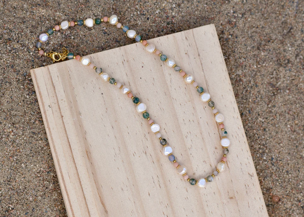 Collier de perle Sandy Dunes - arloca