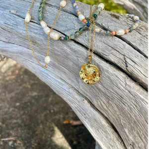 Collier de perles Lagoon reflections - arloca