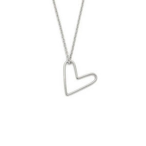 Collier Coeur argent sterling - arloca