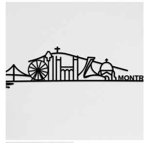 Montreal Skyline Wall Decor Summer 2026 Edition