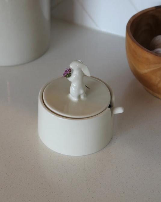 Pot à sucre en céramique