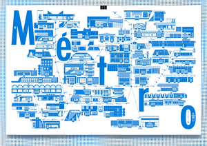 Póster del Metro de Montreal