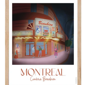 Affiche Le Cinéma Beaubien.
