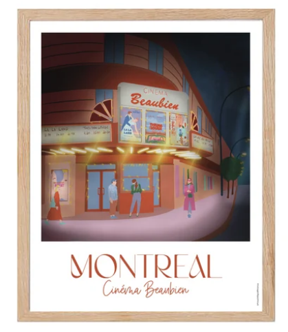 Affiche Le Cinéma Beaubien.