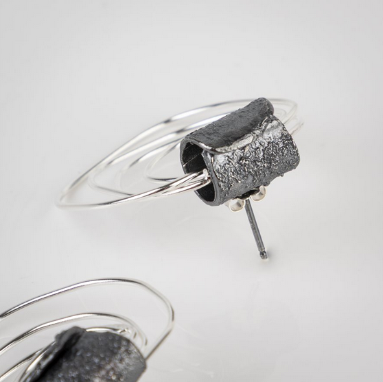 Boucles d'oreilles Krios argent - arloca