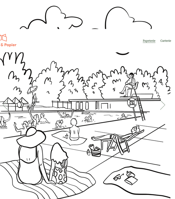Livre à colorier Montréal en images