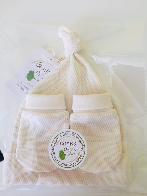 Ensemble bonnet et mitaines