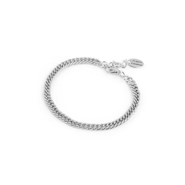 Bracelet miami en argent pour homme - arloca