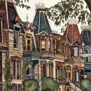 Aimants décoratifs de sites emblématiques de Montréal - arloca