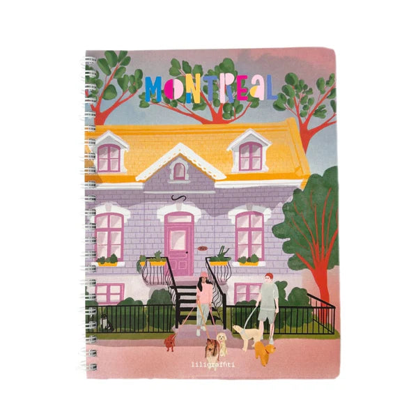 Cahier à spirales Journée estivale