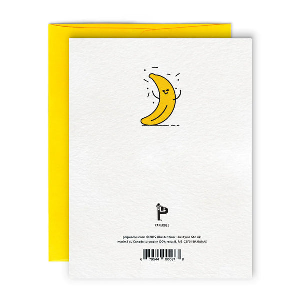 Carte de souhaits Bananas - arloca