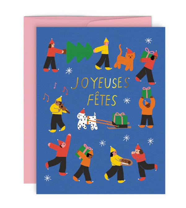 Carte de souhaits Folklorique