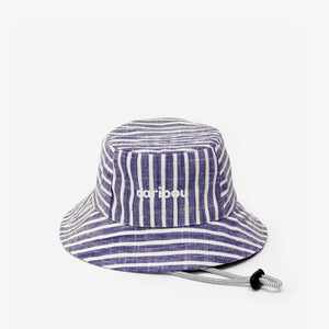 Chapeau pour enfant rayé indigo - arloca