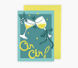 Carte de voeux Cin Cin - arloca
