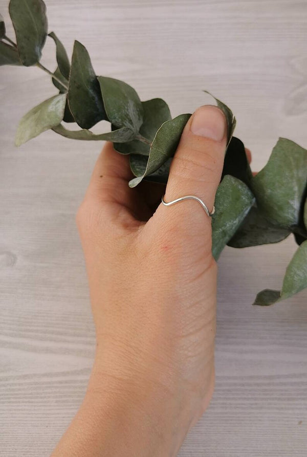 Anneau Huana argent