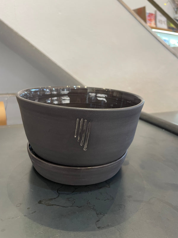 Passoir à fruit noir de charbon