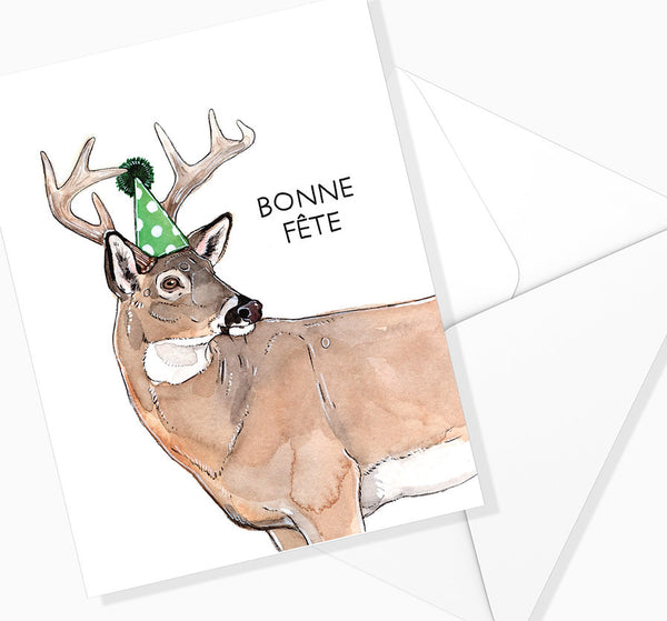 Carte de souhaits Cerf