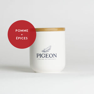 Bougie Pommes épicées de Pigeon Atelier