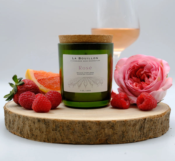 Bougie Rosé - arloca