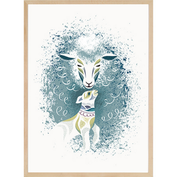 Affiche Molly le mouton 12"x18"