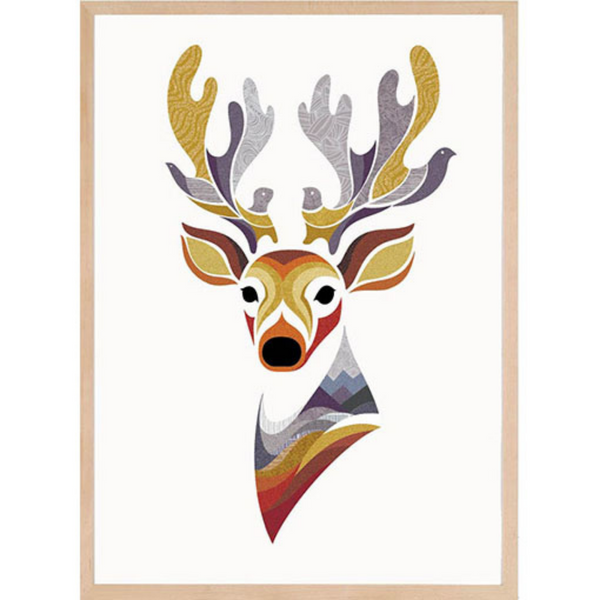 Affiche Charlie le cerf 12"x18"
