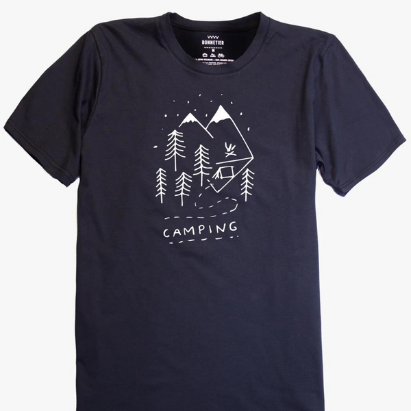T-shirt Camping d'hiver