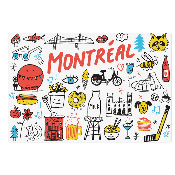 Carte postale Top Montréal