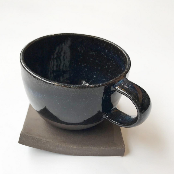 Galaxy saucer espresso cup