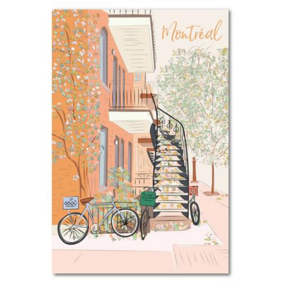 Carte postale Montréal en automne