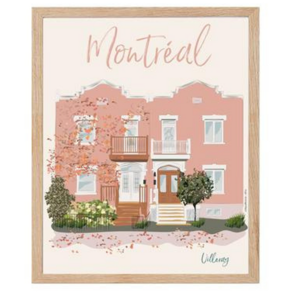 Affiche Montréal Villeray