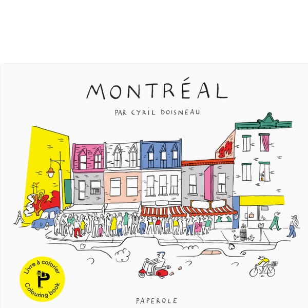 Livre à colorier Montréal